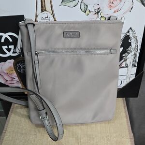 Kate Spade Light Gray Shoulder Bag EUC